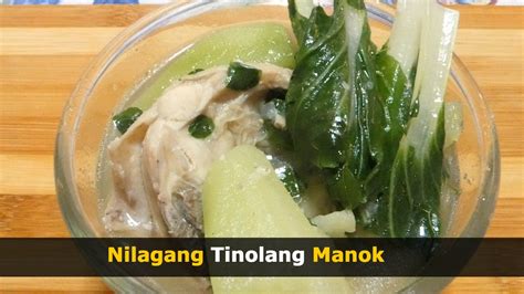 recipe for nilagang manok|Nilagang Tinolang Manok .